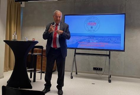 Intervention du Président de la SMLH, l'Amiral COLDEFY 