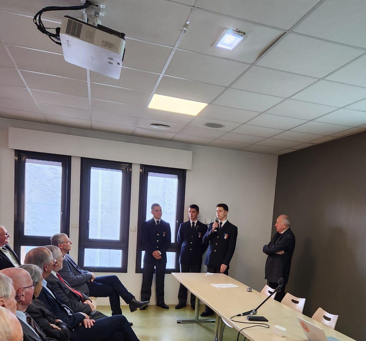 Présentation des Cadets de la Défense 